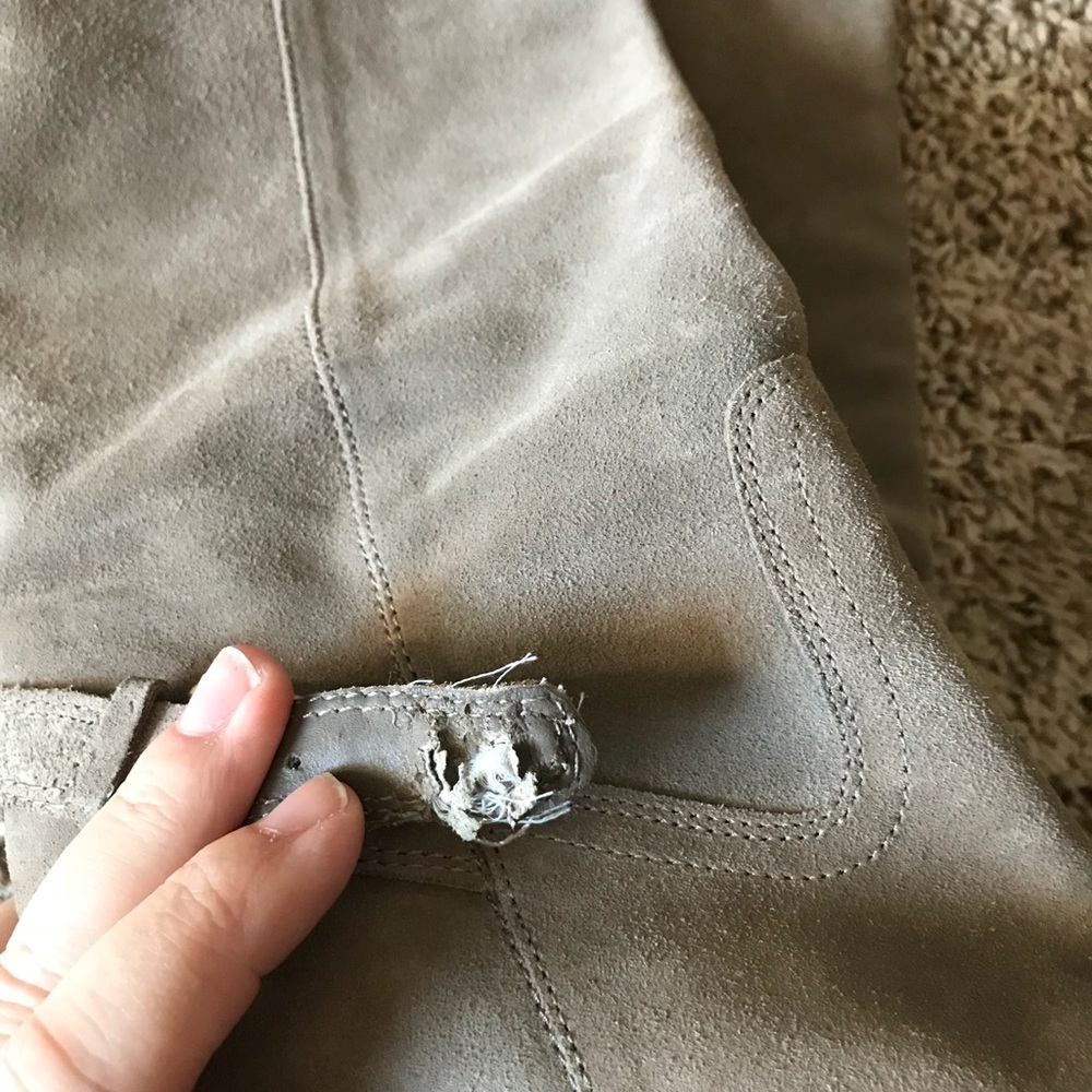 Coach Dorthy Suede Wedge Boot - Picture 4 of 6